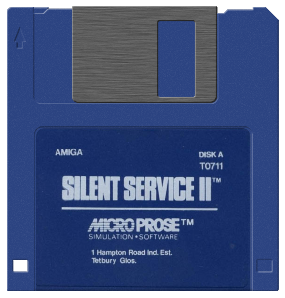 Silent Service II media 6 for Amiga